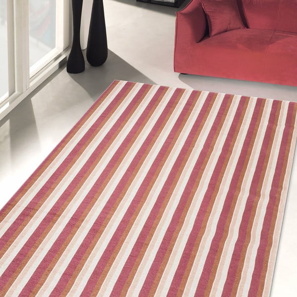 Zelo trpežna kuhinjska preproga Webtappeti Stripes Multi, 60 x 220 cm