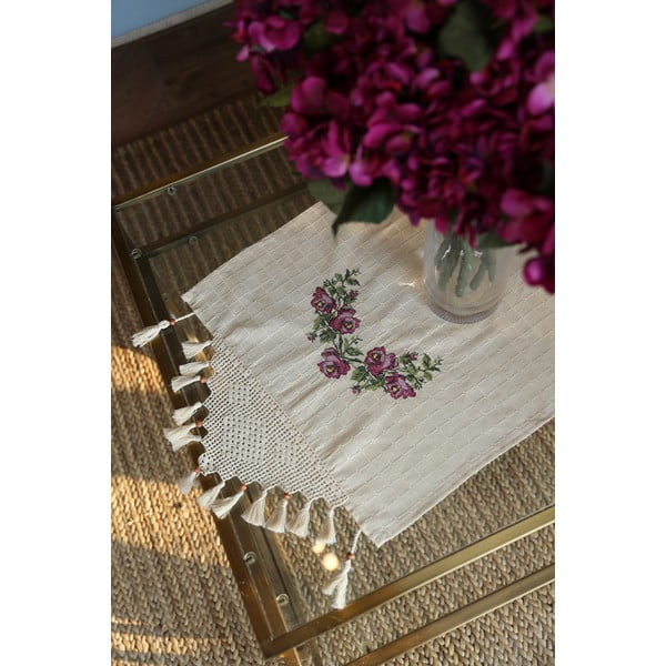 Bombažen namizni tekač 45x150 cm Cross – Oyo Concept-image-4