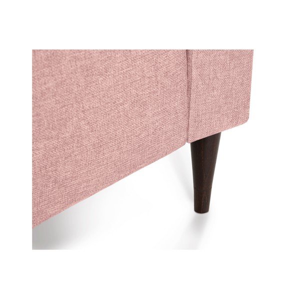 Svetlo roza zofa Mazzini Sofas Ancolie, 150 cm-image-4