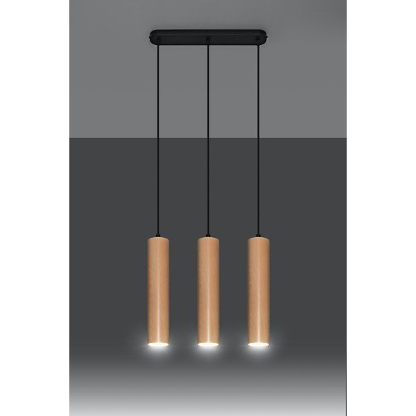 Viseča svetilka Sollux Bakari, dolžina 40 cm-image-1