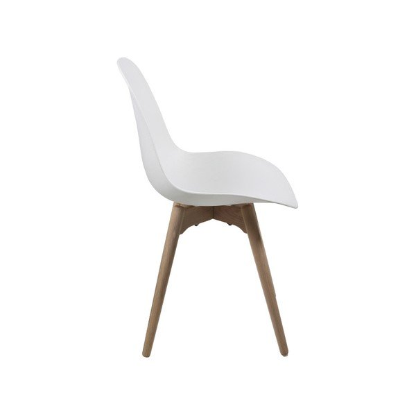 Komplet 2 belih jedilnih stolov Actona Scramble Dining Set-image-1