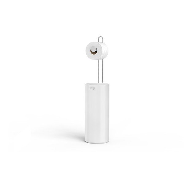 Belo plastično stojalo za WC papir EasyStore – Joseph Joseph-image-1