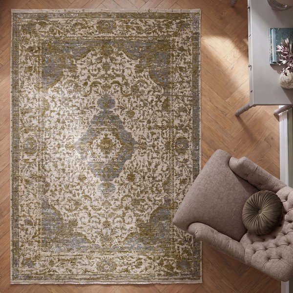 Zelena preproga 160x230 cm Cordelia Vintage – Flair Rugs-image-2
