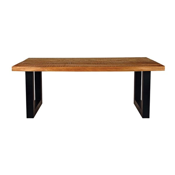 Jedilna miza s ploščo iz mangovega lesa LABEL51 Knokke, 200 x 100 cm