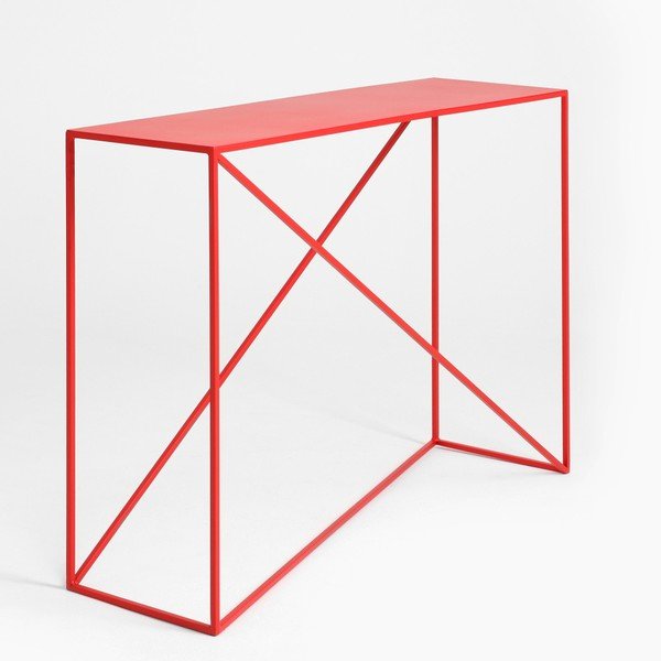 Rdeča oblika po meri Memo Console Table-image-1