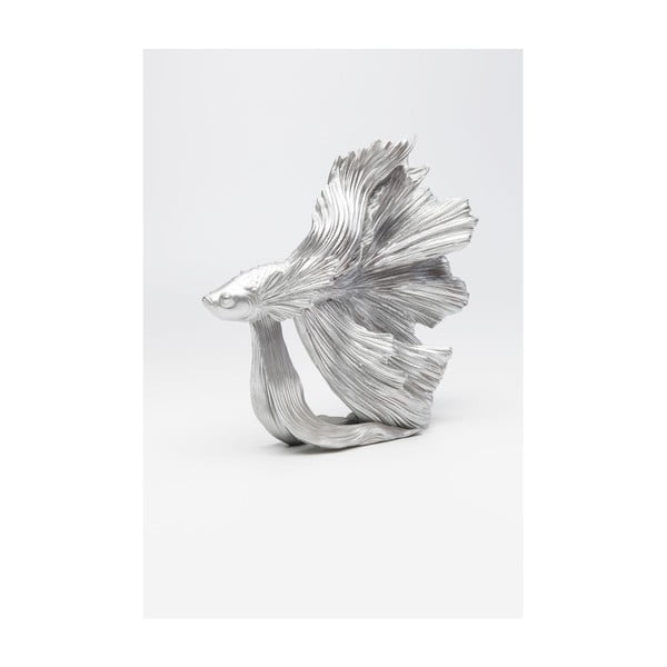 Dekorativna skulptura v srebru Kare Design Betta Fish