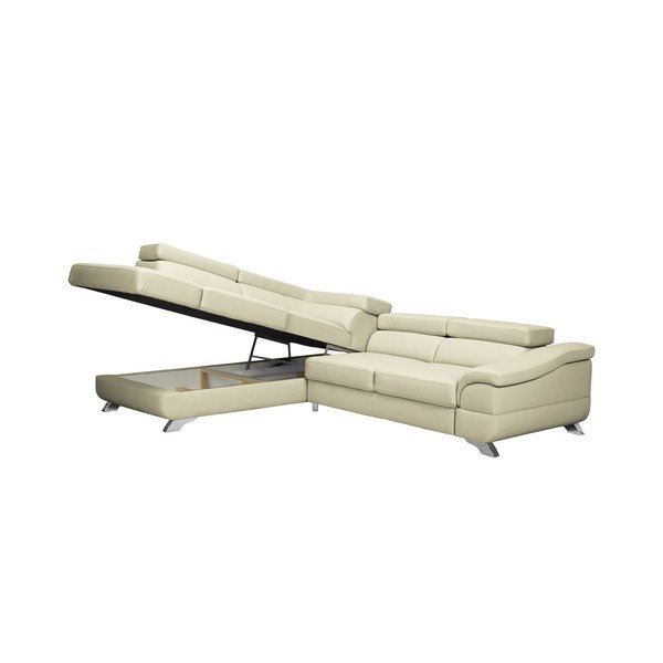 Bež usnjen kavč Windsor & Co Sofas Gamma, levi kot-image-4