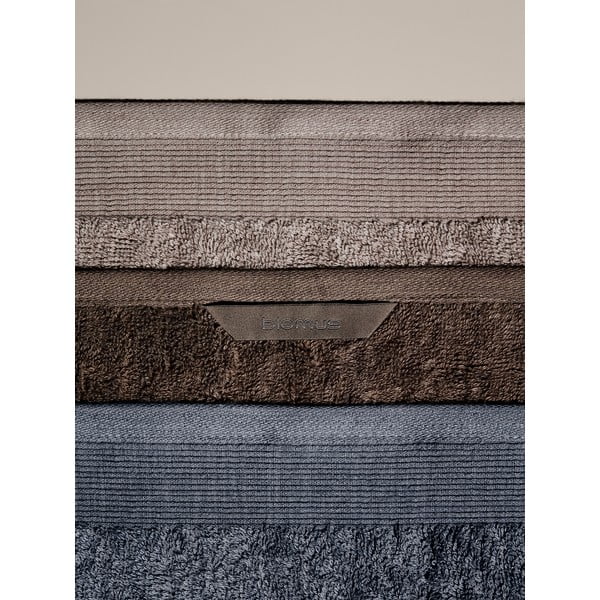 Temno siva bombažna kopalna brisača Blomus, 140 x 70 cm-image-4