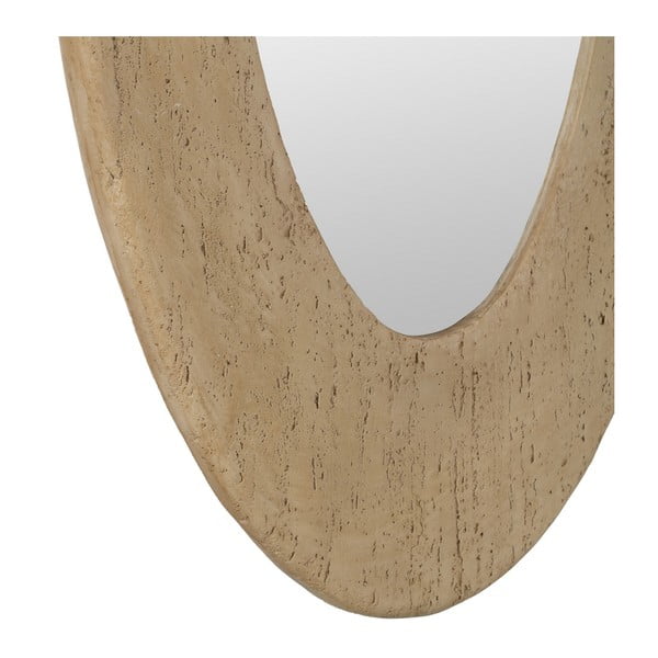 Stensko ogledalo s kamnitim okvirjem 60x120 cm Piedra – Ixia-image-2