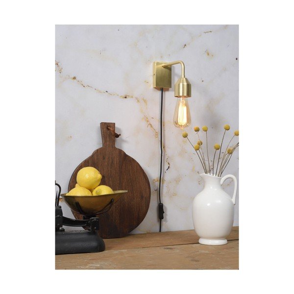 Stenska svetilka v zlati barvi Madrid – it's about RoMi-image-3