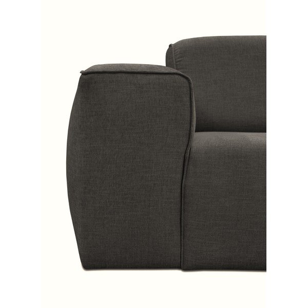 Temno siv trosed s pufom Cosmopolitan Design Phoenix-image-3