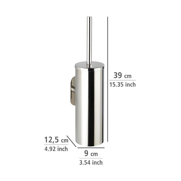 Stoječa WC ščetka iz nerjavečega jekla Wenko Orea-image-2
