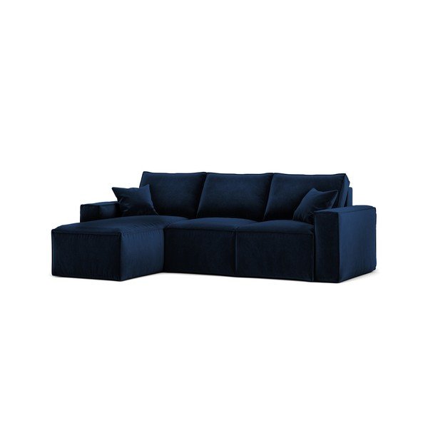 Temno modra kotna zofa Cosmopolitan Design Florida, levi kot-image-2