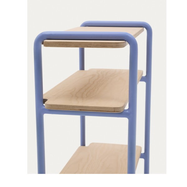 Svetlo modernaraven stenski otroški regal v jesenovem dekorju 60x70x28 cm Tinn – Kave Home-image-3