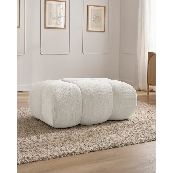 Bel tabure iz šenilje Ivane – Bobochic Paris-image-1