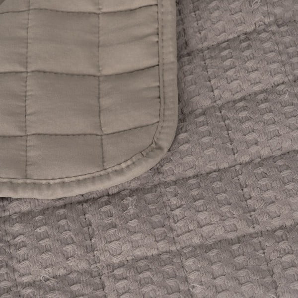 Bež prešito pregrinjalo 180x260 cm – Ixia-image-1