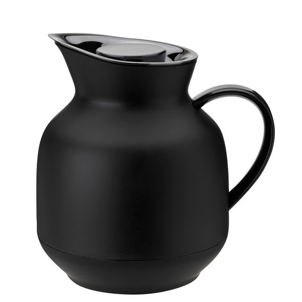 Črna plastična termovka  1 l Amphora – Stelton