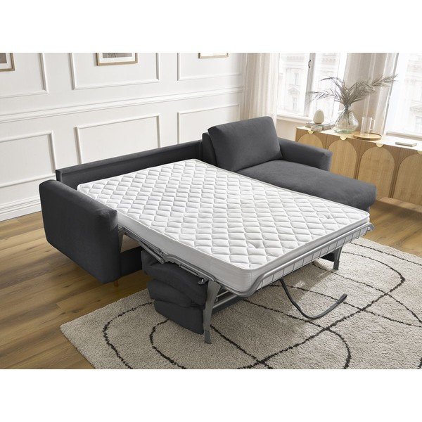 Črna kotna sedežna garnitura Nouveau Cocoone – Bobochic Paris-image-1