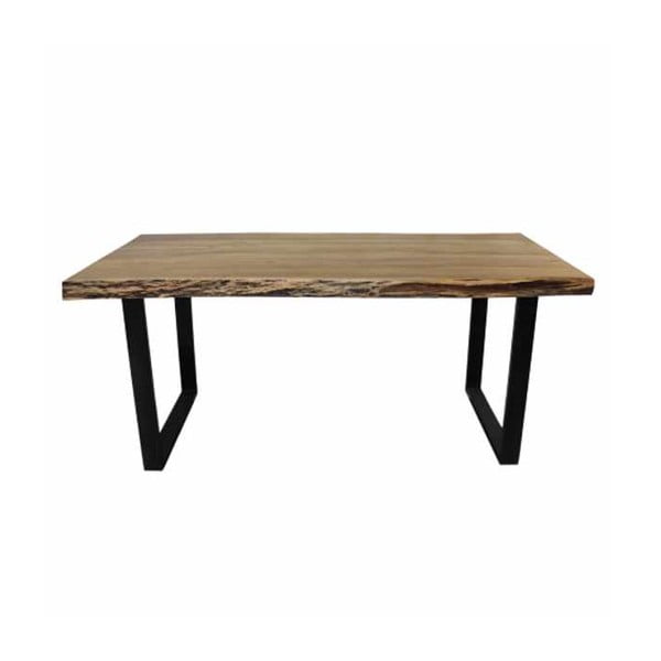 Jedilna miza z zgornjim delom iz akacijevega lesa, kolekcija HSM SoHo, 100 x 250 cm