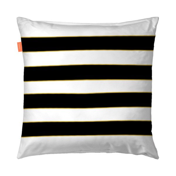 Komplet 2 bombažnih vzglavnikov Blanc Mustard-image-2