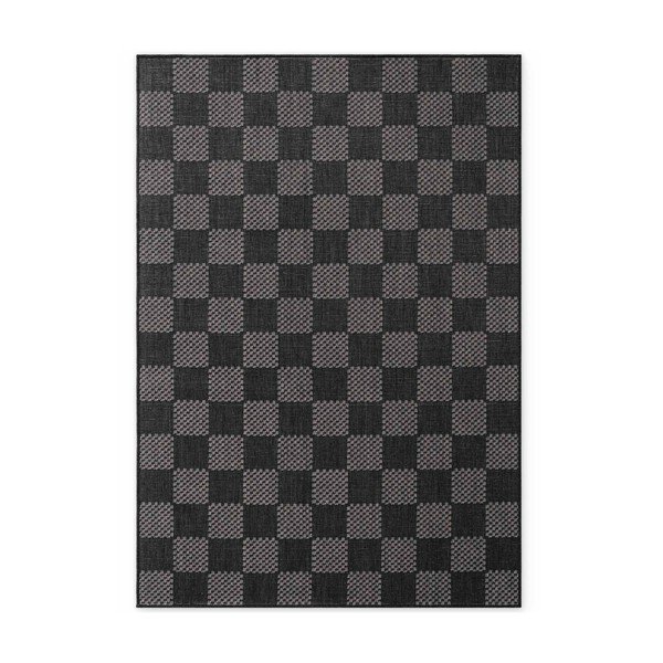 Črna/kremno bela notranja in zunanja preproga 160x230 cm Haringey Dorothy – Ted Baker