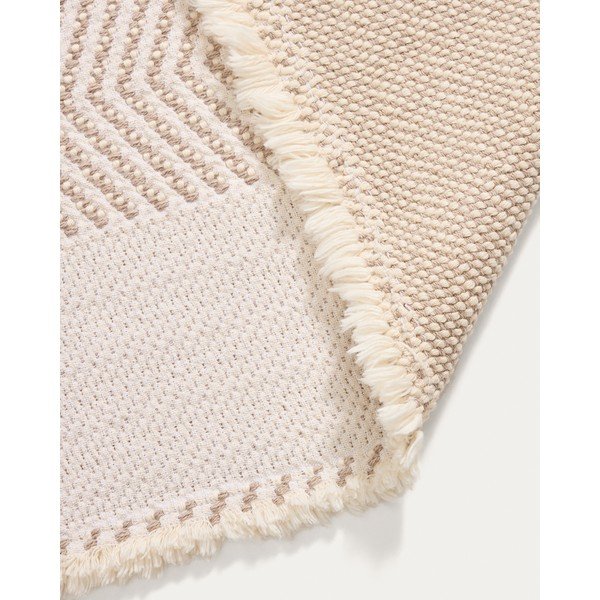 Bež kopalniška preproga 50x70 cm Bina – Kave Home-image-2