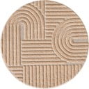 Svetlo rožnata okrogla preproga ø 120 cm Art 1121 – Ayyildiz Carpets
