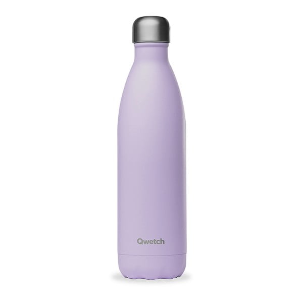 Vijolična steklenica za vodo iz nerjavečega jekla 750 ml Pastel - Qwetch