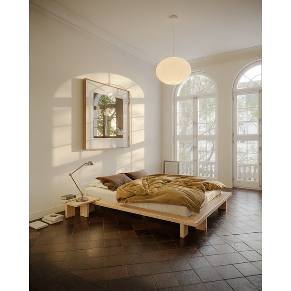 Nočna omarica iz masivnega bora v naravni barvi Japan – Karup Design-image-1