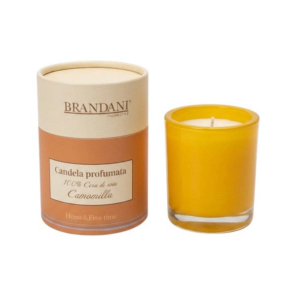 Dišeča sveča iz sojinega voska čas gorenja 35 h – Brandani