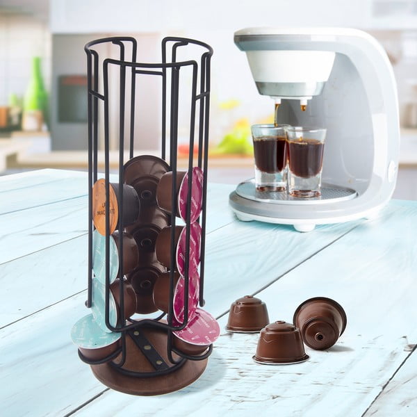 Črno stojalo za kapsule Radka – Orion-image-1