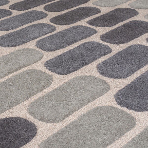 Siva volnena preproga Flair Rugs Fossil, 160 x 230 cm-image-2