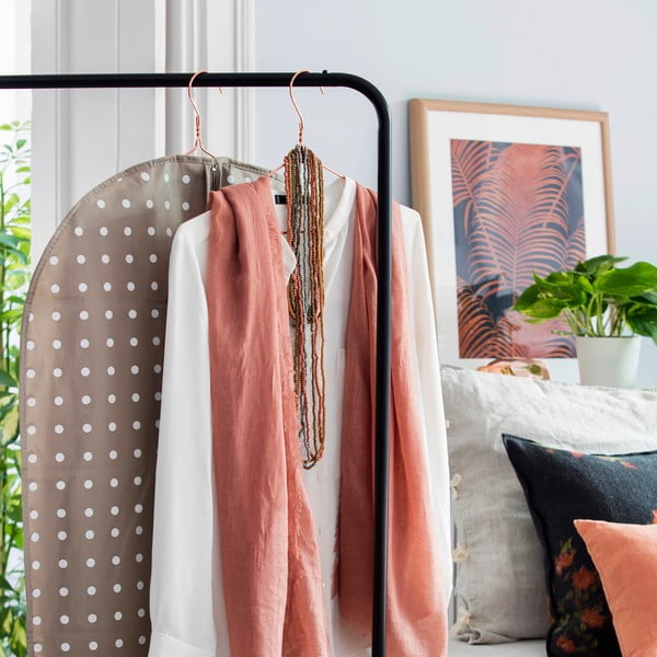 Bež zaščitna vreča za obleko Compactor Dots, 137 cm-image-2