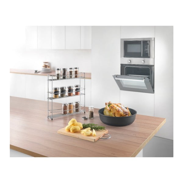 Stojalo za začimbe s 3 policami Metaltex Kumino-image-1