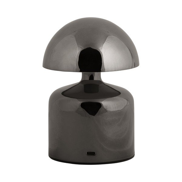 Črna LED namizna svetilka s kovinskim senčilom (višina 14 cm) Impetu – Leitmotiv-image-3