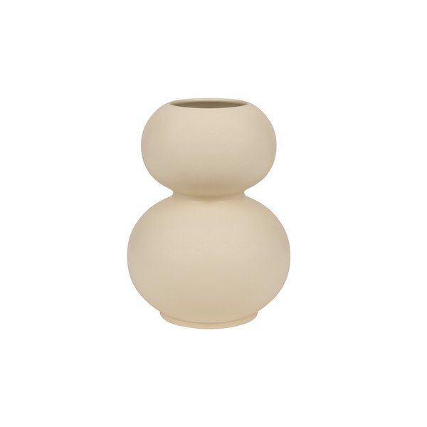 Bež keramična vaza (višina 36 cm) Tuga – noo.ma