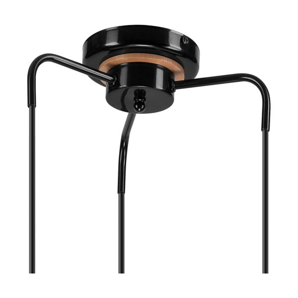 Črna viseča svetilka Angelina – LAMKUR-image-4