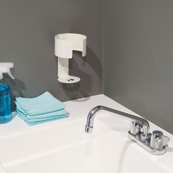 Stensko držalo za robčke iz nerjavečega jekla iDesign Clean-image-1