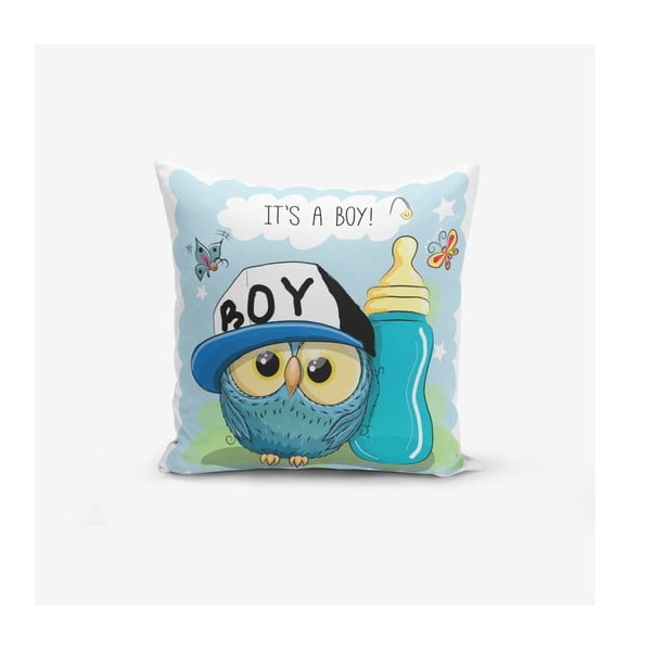 Otroška blazina 43x43 cm Boy Owl – Mila Home