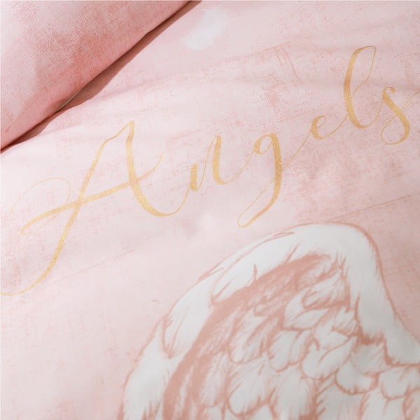 Otroška posteljnina 200x135 cm Angel Wings - Catherine Lansfield-image-3