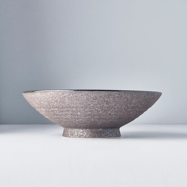 Bež keramična visoka jušna skleda MIJ Earth, ø 24 cm-image-2