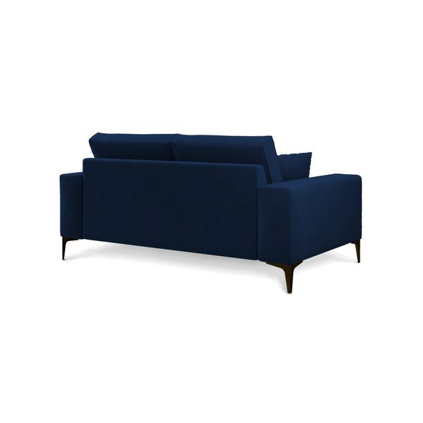 Temno modra dvosedežna zofa Cosmopolitan Design Lugano-image-3