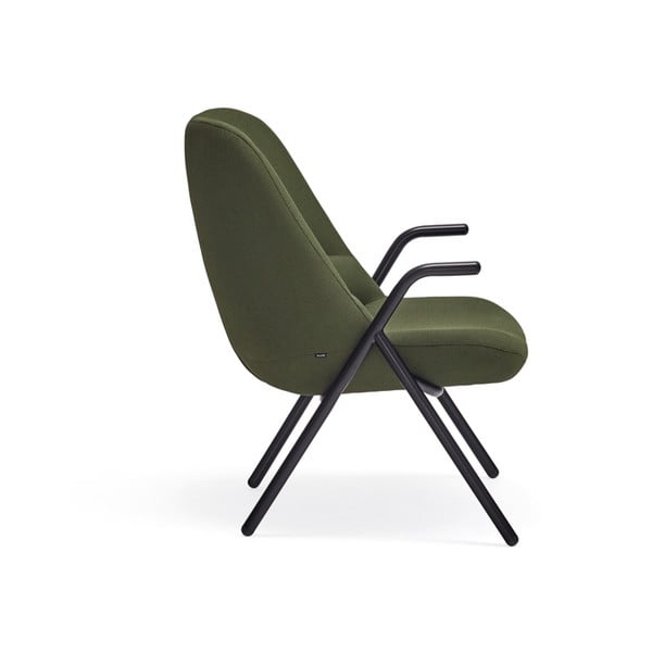 Zelen fotelj Teulat Dins, višina 90 cm-image-4