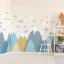 Stenska nalepka  Ambiance Giant Kid Sticker Scandinavian Mountains Blanka