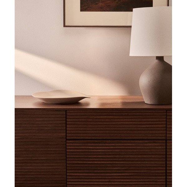 Keramičen dekorativni pladenj ø 30 cm Ebenor – Kave Home-image-1