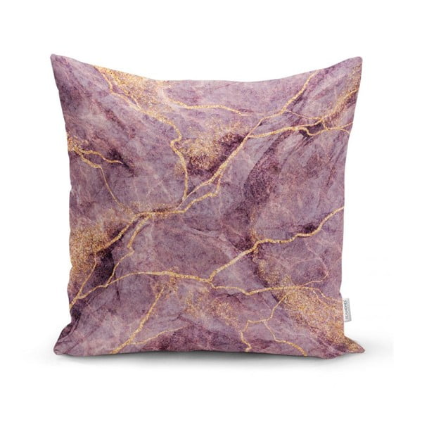 Prevleka za vzglavnik Minimalist Cushion Covers Lilac Marble, 45 x 45 cm