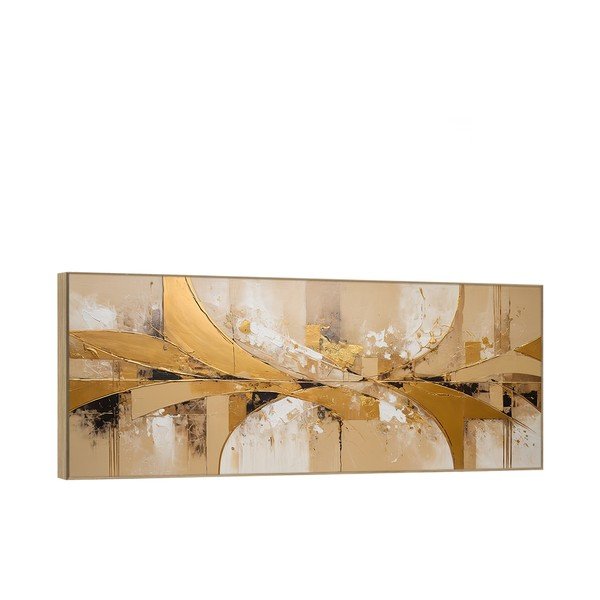 Slika 150x60 cm Gold Abstraction-image-2