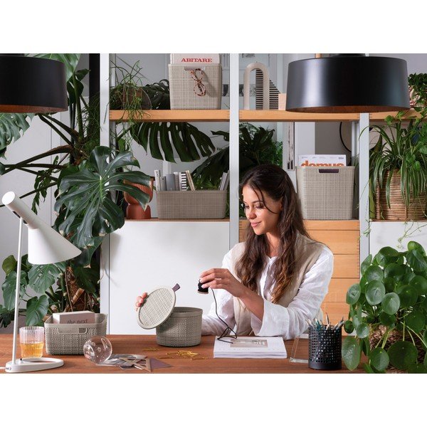 Plastična košara ø 17x13 cm Jute – Curver-image-1