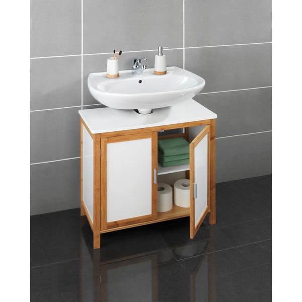 Kopalniška omarica iz bambusa Wenko Finja-image-1