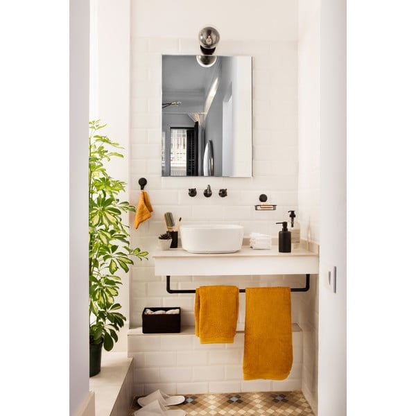 Črni jekleni obešalniki v kompletu 4 ks z namestitvijo brez vrtanja Bestlock – Compactor-image-3